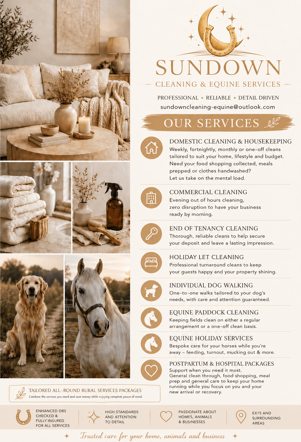 Sundown Cleaning & Equine Services photo